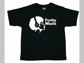 Funky Music detské tričko 100%bavlna značka Fruit of The Loom